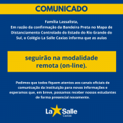 Comunicado Aulas Remotas