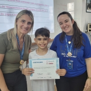 Alunos premiados na OBMEP Mirim