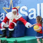 Papai Noel visita o La Salle Caxias!