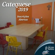 Inscrições abertas para Catequese na Paróquia