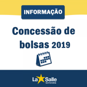 Concessão de Bolsas 2019