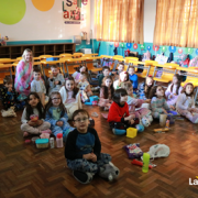 Cinema com as turmas da Educação Infantil!