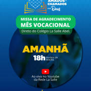 Missa de Agradecimento do Mês Vocacional