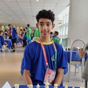Aluno de Xadrez conquistou o 2º lugar no JEB’s