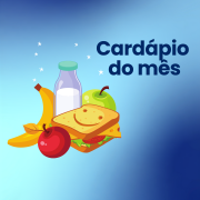 Cardápio de agosto
