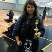 Estudante do LSSA é premiada em campeonato de Kendo
