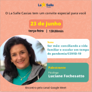 Encontro virtual para pais e familiares