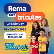 La Salle Day é sexta-feira, 04/09!