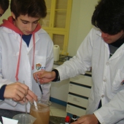 Produção de sabonete líquido na aula de Química