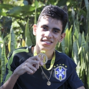 Estudante conquistou o 1º lugar na Bocha Paralímpica