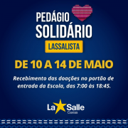 Como colaborar com o Pedágio Solidário Lassalista