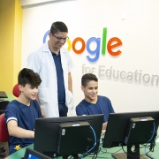 Inauguração da Sala Google For Education