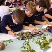 Aula no Laboratório de Ciências