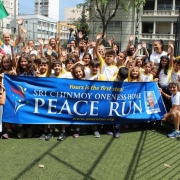 La Salle Abel participa da “Peace Run”
