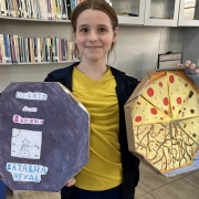 Histórias viram pizza no 4º ano
