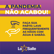 Higienize suas mãos!