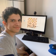 Campeonato de xadrez: fomos campeã por equipes