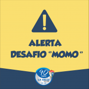 Alerta aos familiares sobre o desafio Momo