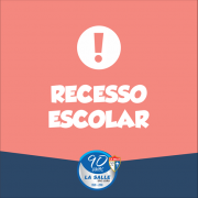 31 de maio e 1 de junho: Feriado e Recesso Escolar