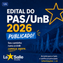 O edital do PAS/UnB 2026 já foi publicado!