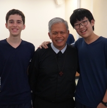 Irmão Armin Luistro no La Salle Abel 