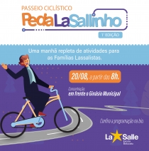 1ª edição do passeio ciclístico PedaLaSallinho!