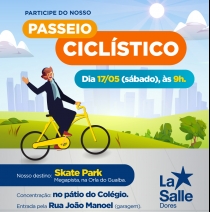 Venha participar do Passeio Ciclístico Dorense