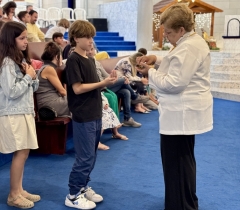 Missa pelo Rito de Passagem do Pré II e 5º ano