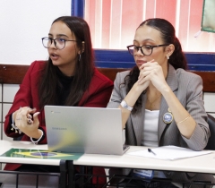 Estudantes simulam COP e debatem clima