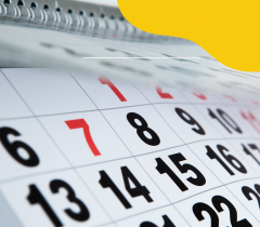 Atenção para a mudança no Calendário Escolar!
