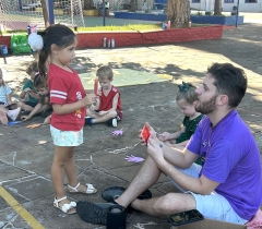 Projeto estimula aprendizado  matemático no Pré I