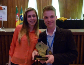 Prêmio Destaque Municipal Ouro 2013 (Jr. Achievement)
