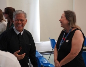 Irmão Armin Luistro no La Salle Abel 