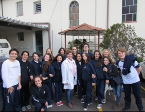 Grupo de Jovens visita Lar da Velhice São Francisco