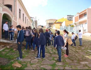 Estudantes visitam Candelária e Rio Pardo